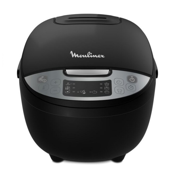 მულტსახარში Moulinex K611832, 750W, 4L, Multifunction Cooker, Black