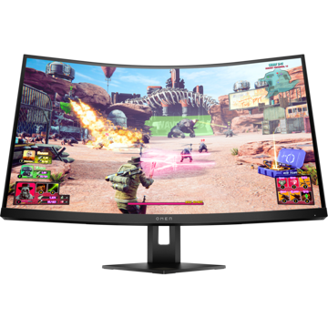 მონიტორი HP 35D67E9 OMEN 27c, 27", Curved Monitor, QHD, VA, HDMI, USB, USB-C, DP, Black