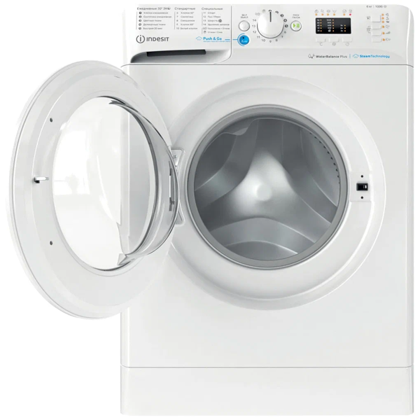 სარეცხი მანქანა Indesit BWSA 61051 WWV , 6Kg, A, 1000Rpm, 76Db, Washing Machine, White