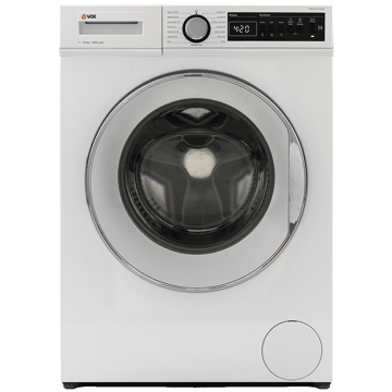 სარეცხი მანქანა Vox WM1415-YT2QD, 10Kg, D, 1400Rpm, 77Db, Washing Machine, White