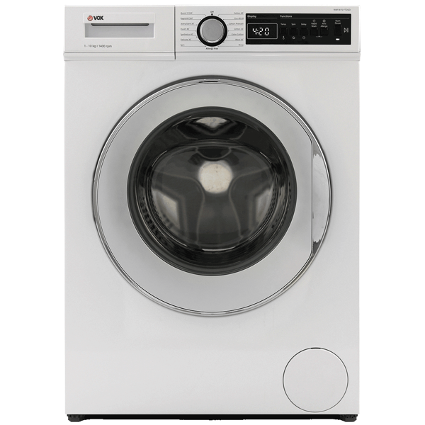 სარეცხი მანქანა Vox WM1415-YT2QD, 10Kg, D, 1400Rpm, 77Db, Washing Machine, White