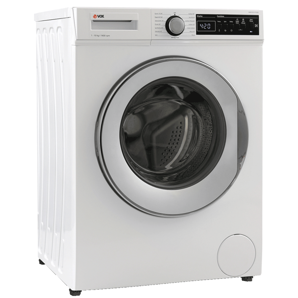 სარეცხი მანქანა Vox WM1415-YT2QD, 10Kg, D, 1400Rpm, 77Db, Washing Machine, White