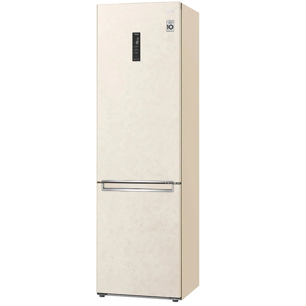 მაცივარი LG GBB62SEHMN, 277L, A++, NoFrost, Refrigerator, Beige