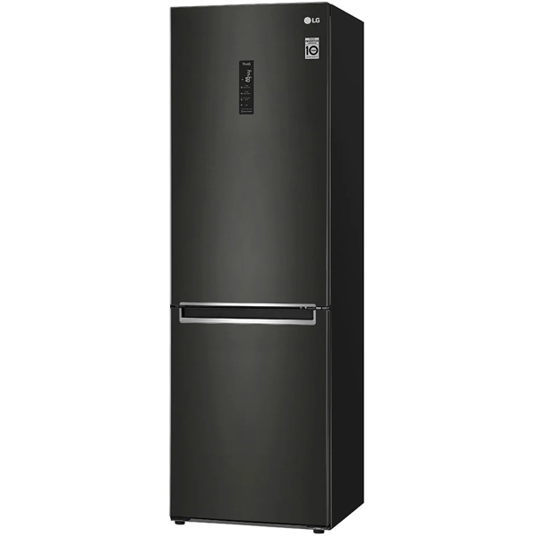 მაცივარი LG GBB61BLHMN, 341L, E, NoFrost, Refrigerator, Dark Grey