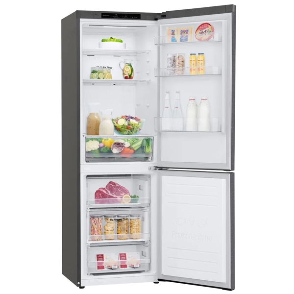 მაცივარი LG GBP31DSTZR, 341L, E, NoFrost, Refrigerator, Grey