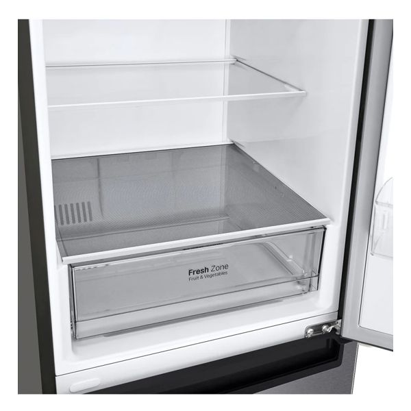 მაცივარი LG GBP31DSTZR, 341L, E, NoFrost, Refrigerator, Grey