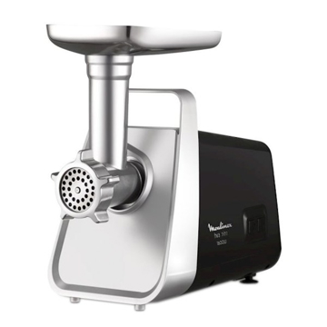 ხორცსაკეპი Moulinex ME307832, 1600W, Meat Grinder Black/Silver