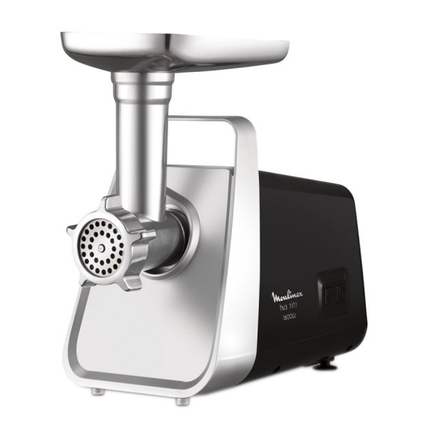 Moulinex ME307832, 1600W, Meat Grinder Black/Silver