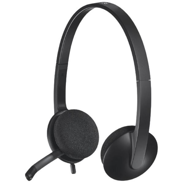 ყურსასმენი Logitech L981-000475 H340, Headset, Wired, USB, Black