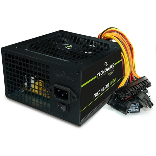 კვების ბლოკი Tecnoware FAL506FS12B, 500W, Power Supply, Black