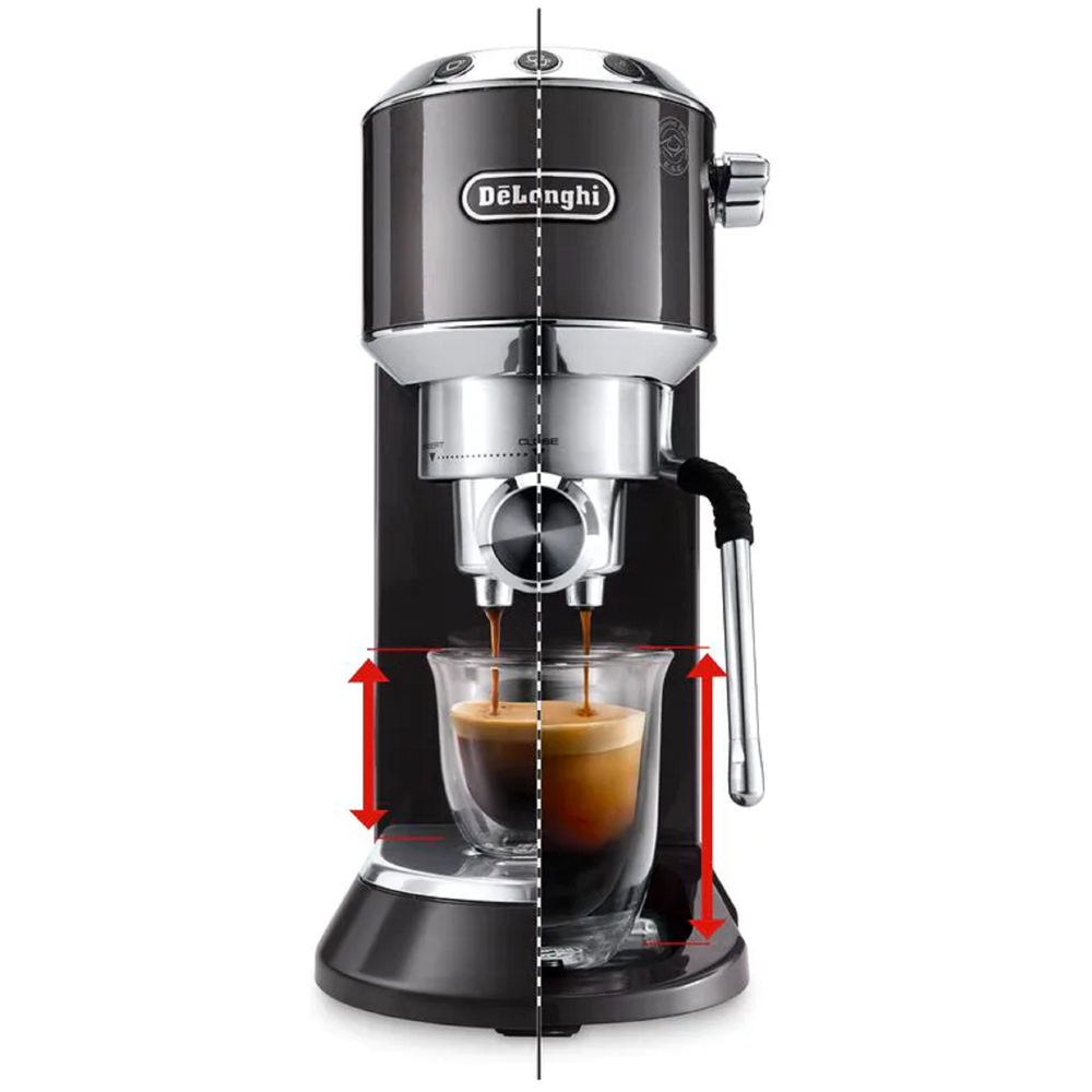 ყავის აპარატი Delonghi DL EC885.GY, 1300W, 1.1L, Coffee Machine, Gray