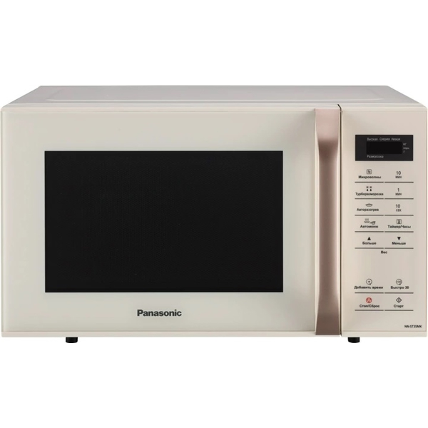 მიკროტალღური ღუმელი Panasonic NN-ST35MKZPE, 800W, 25L, Microwave Oven, Beige