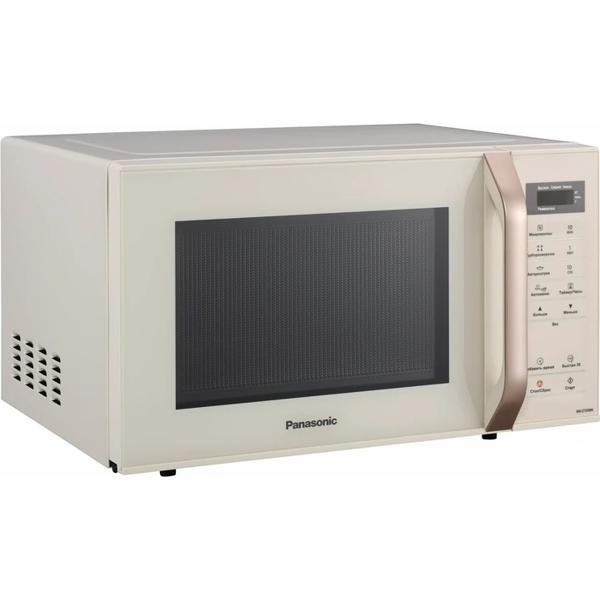 მიკროტალღური ღუმელი Panasonic NN-ST35MKZPE, 800W, 25L, Microwave Oven, Beige