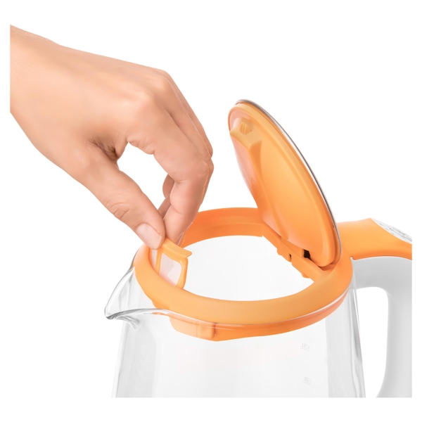 ელექტრო ჩაიდანი Sencor SWK 21930R, 2200W, 2L, Electric Kettle, Orange