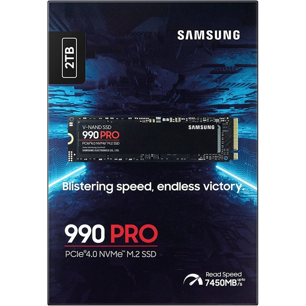 მყარი დისკი Samsung MZ-V9P2T0BW 990 Pro, 2TB SSD, Hard Drive