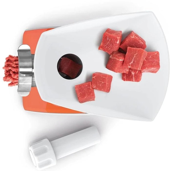 ხორცსაკეპი Bosch MFW3630I, 1600W, Meat Grinder, White/Orange