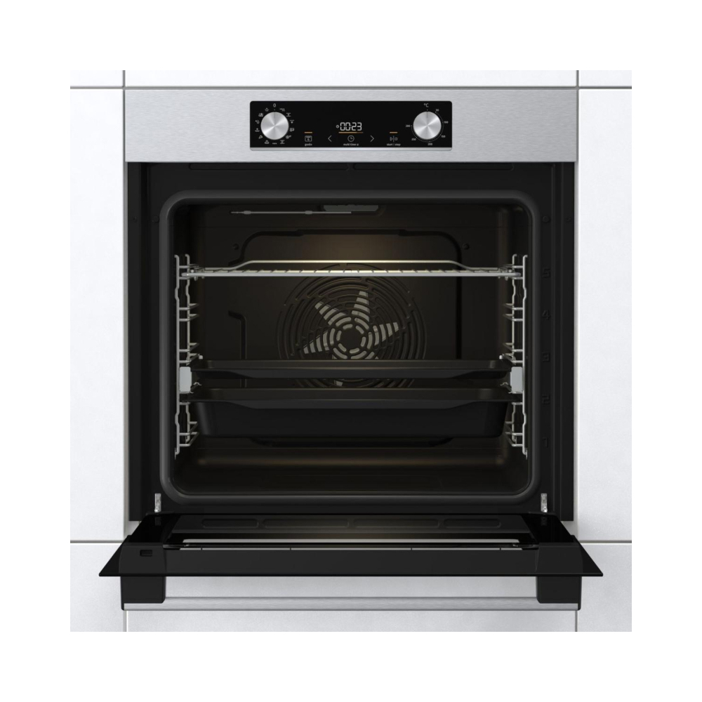 ჩასაშენებელი ელექტრო ღუმელი Gorenje BOS6737E13X 3500W, 77L, Built-In, Black