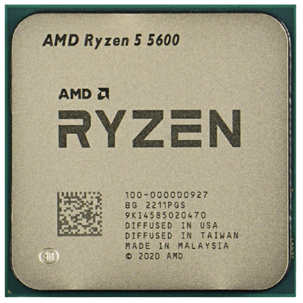 პროცესორი AMD 100-000000927 Ryzen 5, 32MB Cache, 4.40GHz, Tray