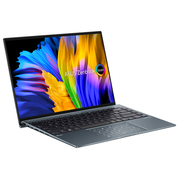 ნოუთბუქი Asus UX5401ZA-KN178W Zenbook 14X, 14", i5-12500H , 16GB, 512GB SSD, Integrated, Pine Grey