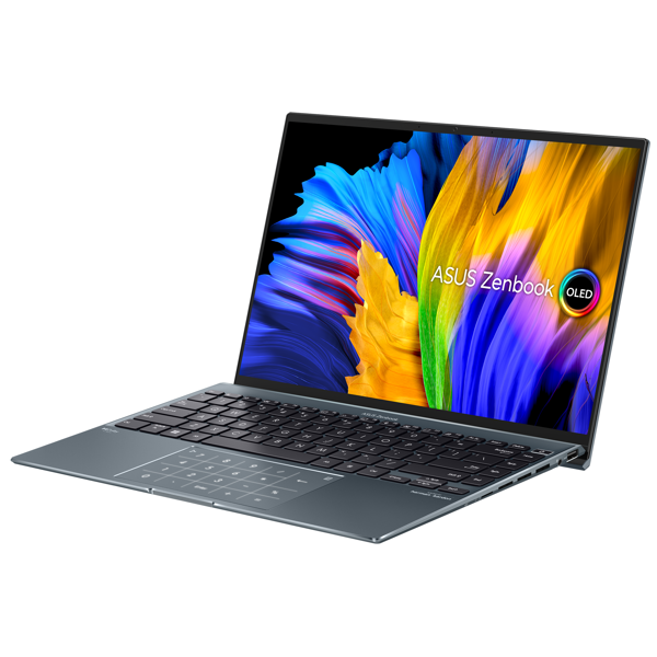 ნოუთბუქი Asus UX5401ZA-KN178W Zenbook 14X, 14", i5-12500H , 16GB, 512GB SSD, Integrated, Pine Grey