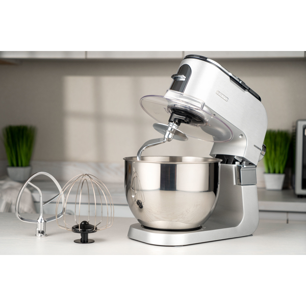 სამზარეულოს კომბაინი Ardesto KMCH-K1500SS, 1500W, 6L, Food Processor, Silver/Gray