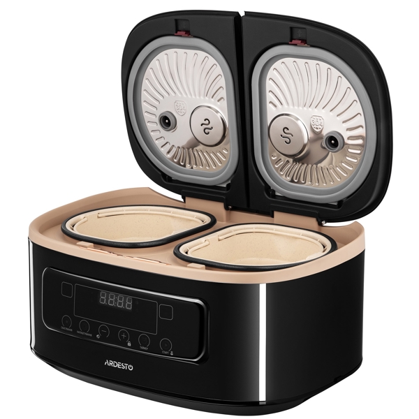 Ardesto DMC-SS1812B, 900W, 1.5L, Multifunction Cooker, Black