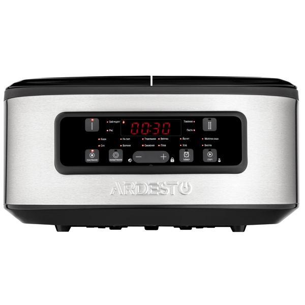 მულტსახარში Ardesto DMC-SA1212SB, 900W, 1.5L, Multifunction Cooker, Silver