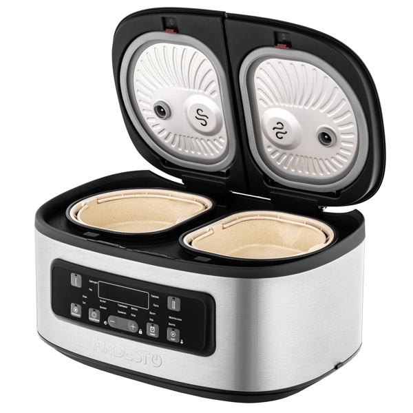 Ardesto DMC-SA1212SB, 900W, 1.5L, Multifunction Cooker, Silver