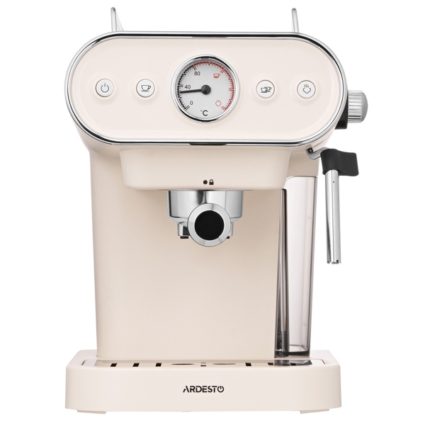 Ardesto FCM-E15BG, 1050W, 1.2L, Coffee Machine, Beige