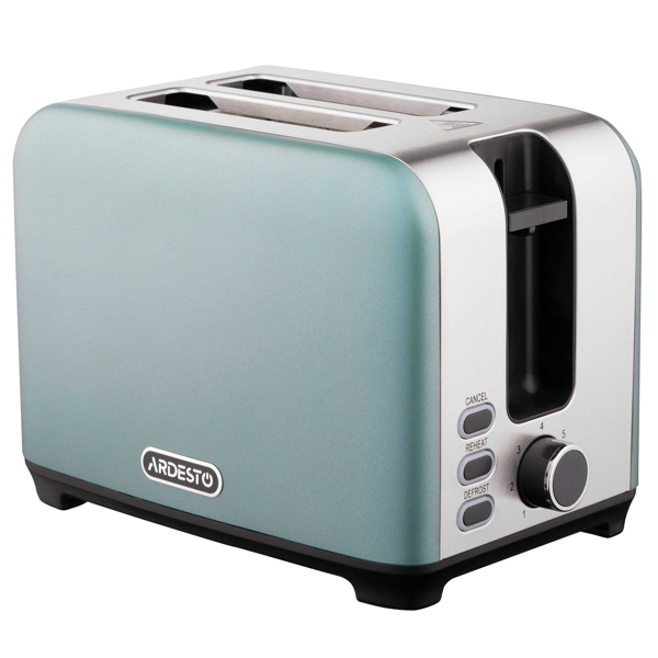 Ardesto T-F400G, 930W, Toaster, Mint