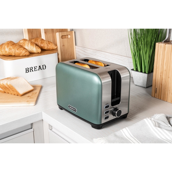 Ardesto T-F400G, 930W, Toaster, Mint