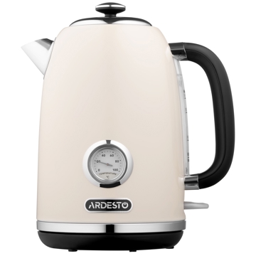 ელექტრო ჩაიდანი Ardesto EKL-F410BG, 2200W, 1.8L, Electric Kettle, Beige