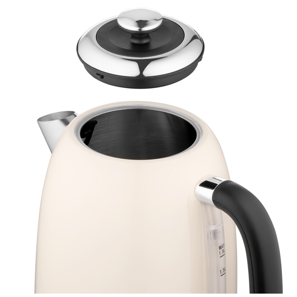 ელექტრო ჩაიდანი Ardesto EKL-F410BG, 2200W, 1.8L, Electric Kettle, Beige