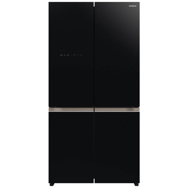 მაცივარი Hitachi R-WB720VUC0 GBK, 569L, A+, NoFrost, Refrigerator, Black