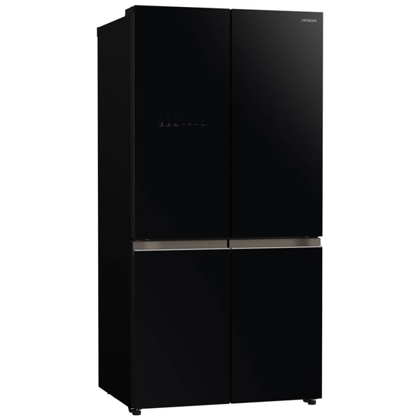 მაცივარი Hitachi R-WB720VUC0 GBK, 569L, A+, NoFrost, Refrigerator, Black