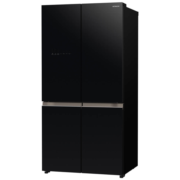 მაცივარი Hitachi R-WB720VUC0 GBK, 569L, A+, NoFrost, Refrigerator, Black