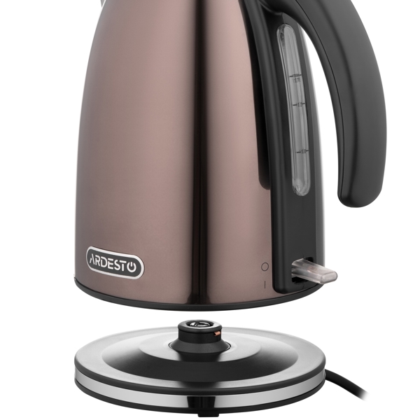 ელექტრო ჩაიდანი Ardesto EKL-F340BRZ, 2200W, 1.7L, Electric Kettle, Bronze