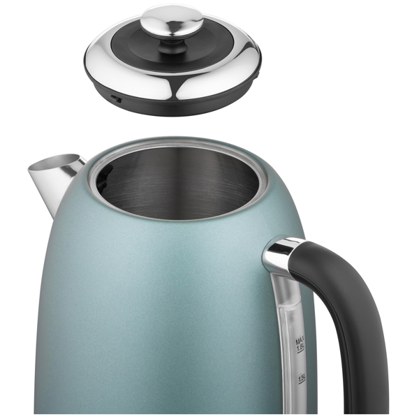 ელექტრო ჩაიდანი Ardesto EKL-F400G, 2200W, 1.8L, Electric Kettle, Mint