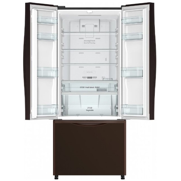 მაცივარი Hitachi R-WB710PUC9 GBW, 465L, A+, NoFrost, Refrigerator, Brown