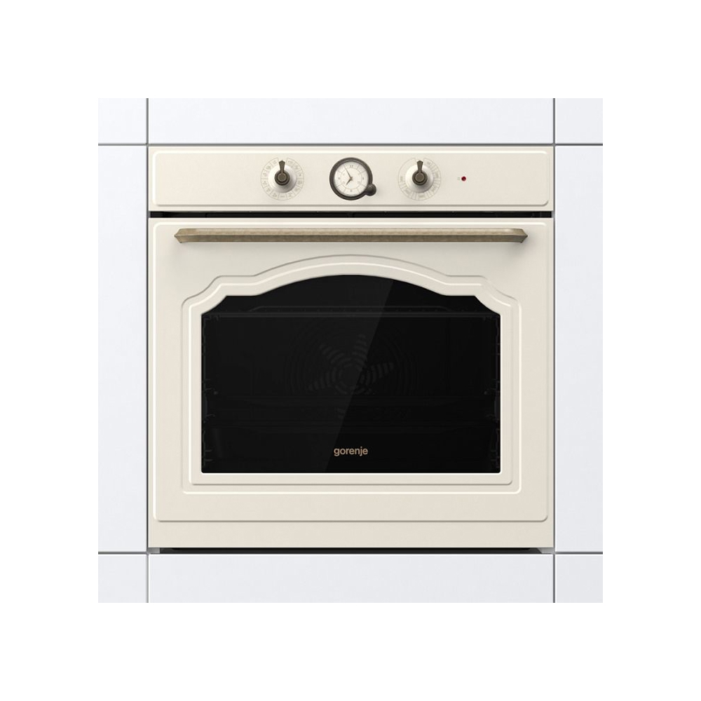 ჩასაშენებელი ელექტრო ღუმელი Gorenje BOS67372CLI, 3500W, 77L, Built-In, Beige