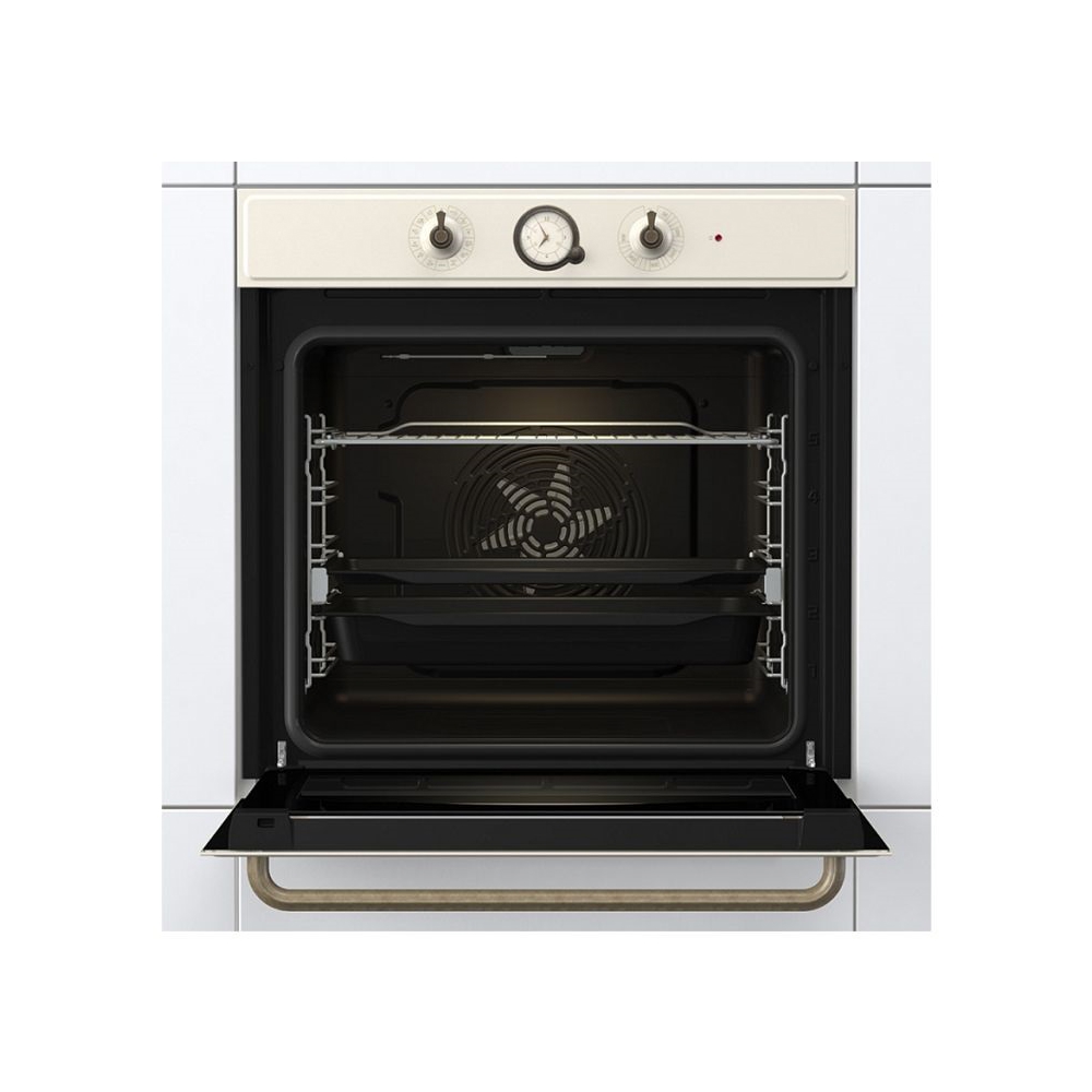 ჩასაშენებელი ელექტრო ღუმელი Gorenje BOS67372CLI, 3500W, 77L, Built-In, Beige