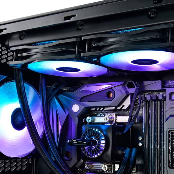 ქულერი DeepCool CF 120-3 IN 1, RGB, 120mm, 1500RPM, Cooler, Black