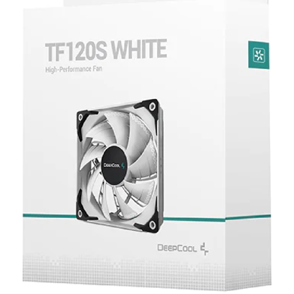 Deepcool TF120 S WHITE, 120mm, 1500RPM, Cooler, Black