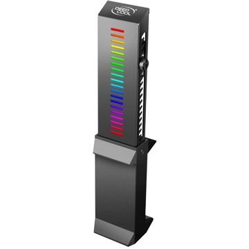 ვიდეო დაფის სადგამი DeepCool GH-01 A-RGB, GPU Stand, RGB, Black