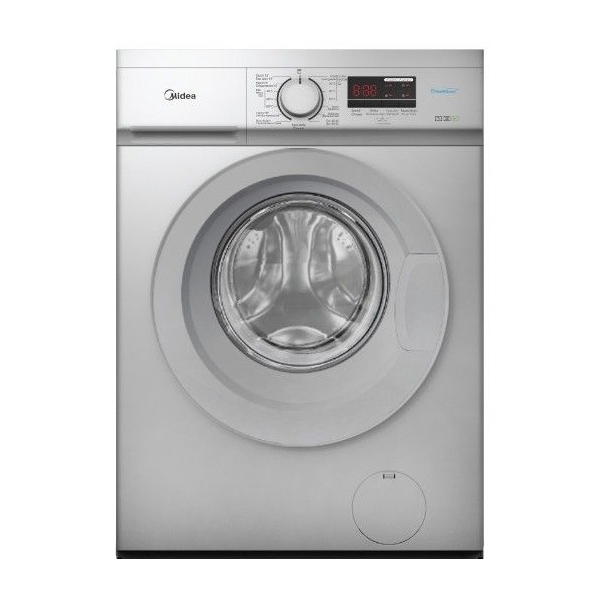 სარეცხი მანქანა Midea MFE70-U1212S, 7Kg, B, 1200Rpm, 80Db, Washing Machine, Silver