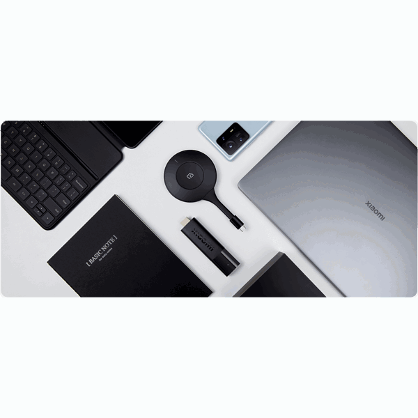 ჭკვიანი გადამცემი Xiaomi X3913, HDMI, USB, Conference TapCast, Black