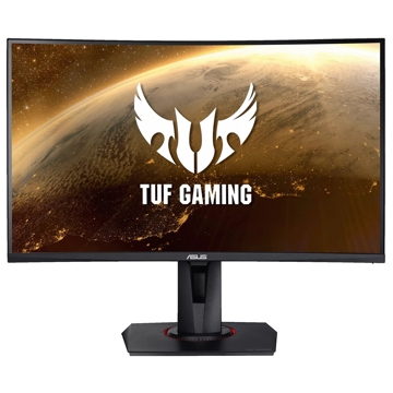 მონიტორი Asus 90LM0510-B04E70 VG27VQ, 28", Curved Monitor, FHD, VA, HDMI, DP, DVI-D, Black