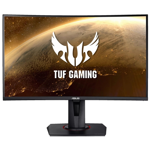 Asus 90LM0510-B04E70 VG27VQ, 28", Curved Monitor, FHD, VA, HDMI, DP, DVI-D, Black