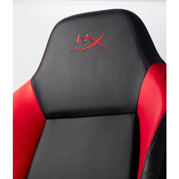 გეიმერული სავარძელლი HyperX 367522 RUBY, Gaming Chair, Black/Red