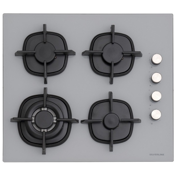 Built-in Gas Cooktop Silverline CS5429S01, Grey